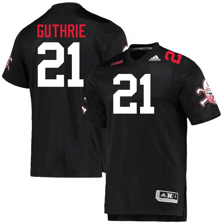 #21 Rex Guthrie Nebraska Jersey,Nebraska Cornhuskers Football Uniforms,Jersey-Black #21 Rex Guthrie Nebraska Jersey,Nebraska Cornhuskers Football Uniforms,Jersey-Black